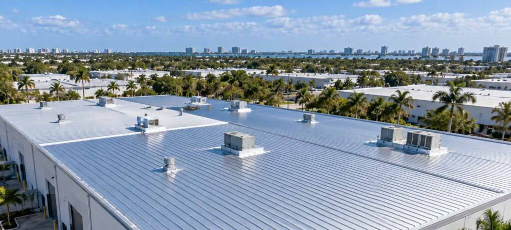Commercial Metal Roof Replacement for Warehouses and Industrial Buildings