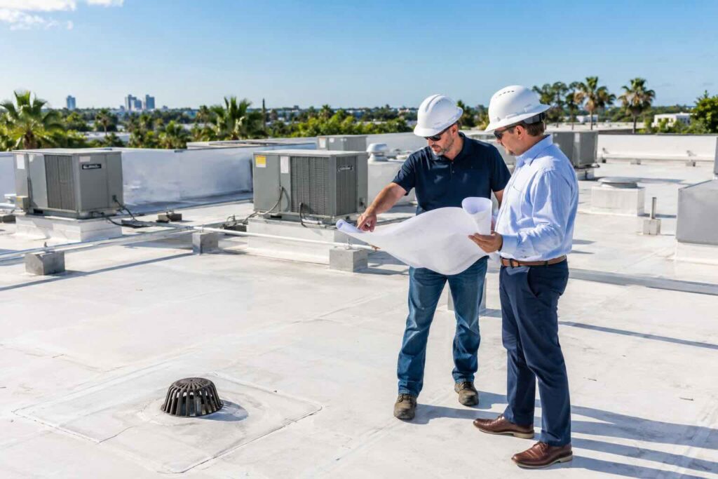 Commercial Roof Replacement Built Around Your Building